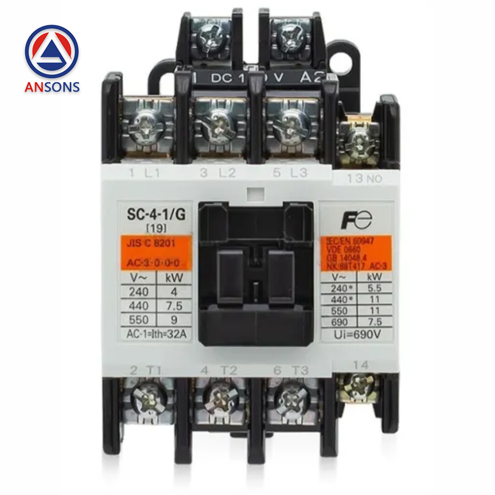 Fuji Elevator Contactor SC-4-1/G AC110V Ansons Lift Spare Parts