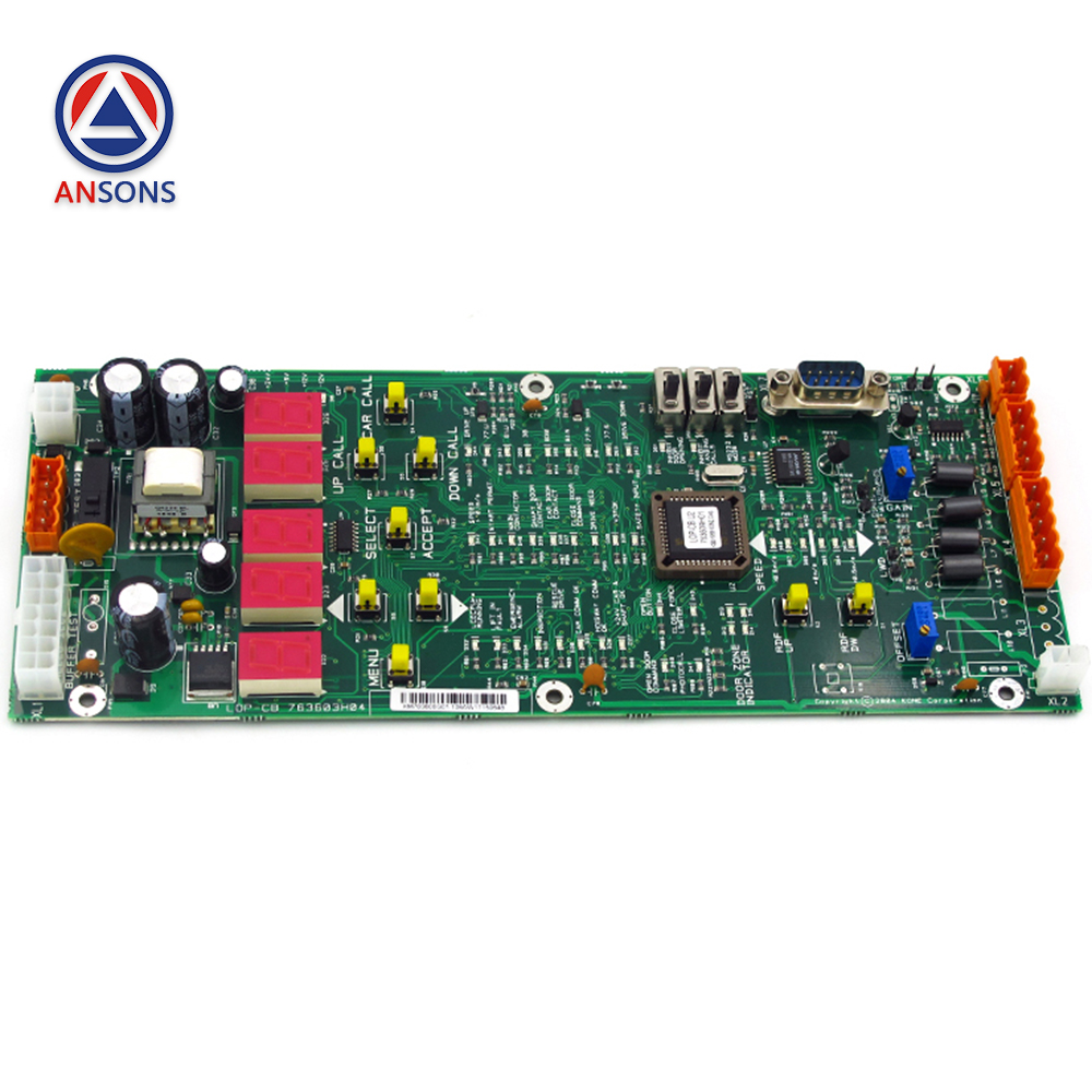 KONE Elevator Main Control PCB KM763600G01 KM763600G02 MRL Parameter Setting Board Ansons Lift Spare Parts