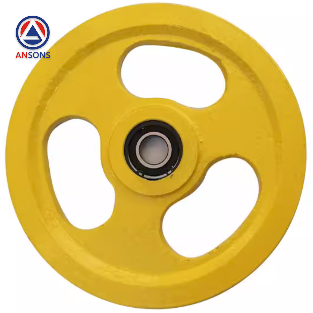 Fujitec For Thyssen KONE Elevator Tension Pulley Wheel 250*20*6201 250*20*6003 MM Speed Limiter Device Ansons Lift Spare Parts