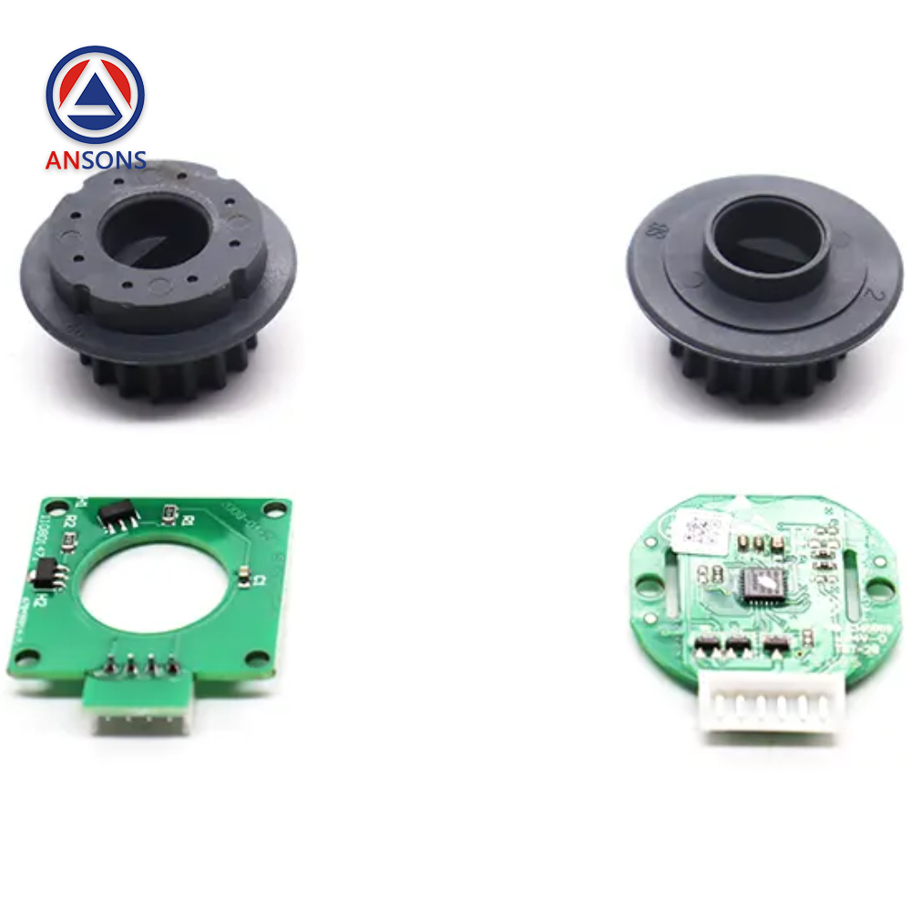 Fermator For Thyssen Elevator Door Encoder S8 Pulley Roller SF-PCD-4E-1 K200 K300 K400 Ansons Lift Spare Parts