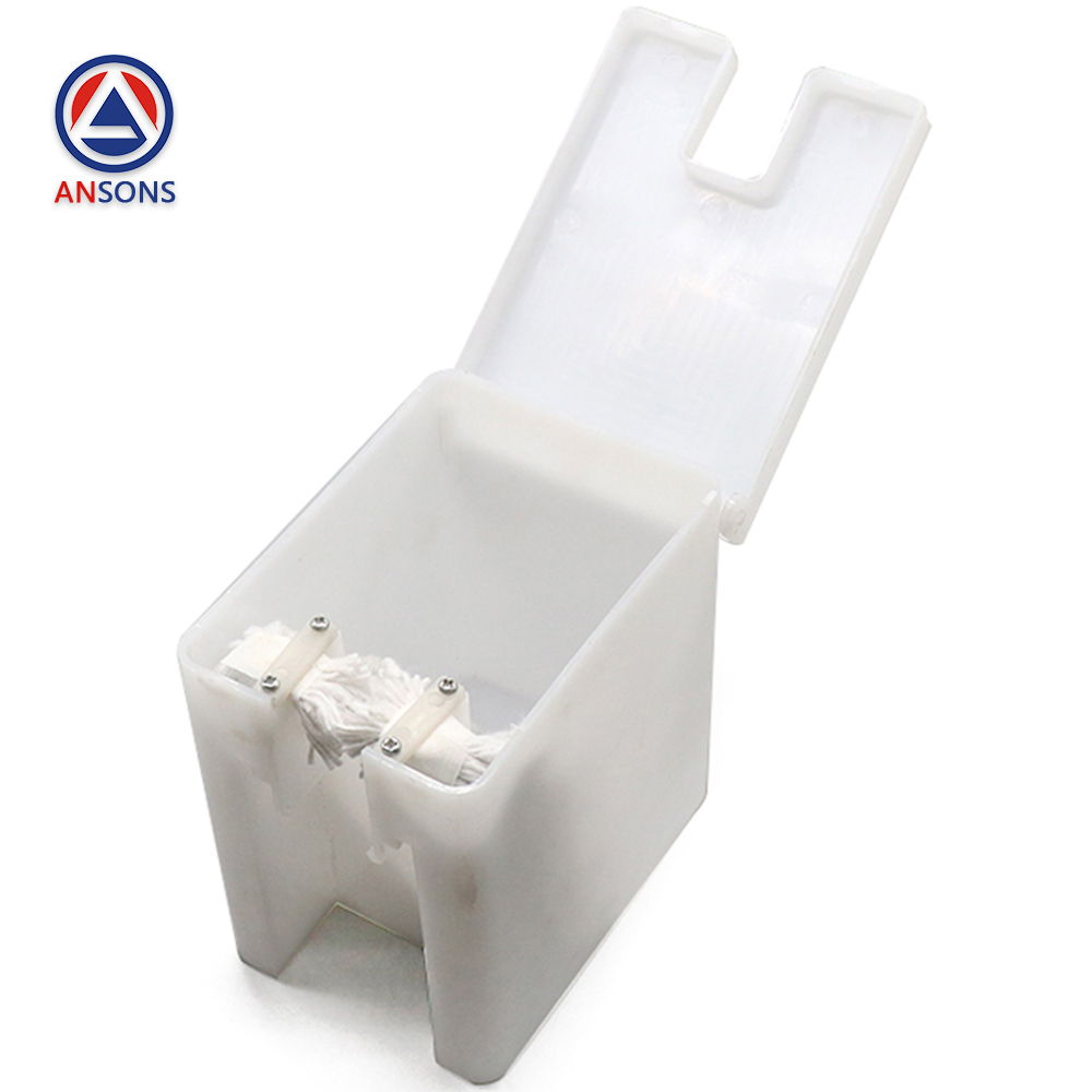 Mitsubishi Elevator Oil Cup RL-83 With Bottom Screw Hole Square Oil Box Can Ansons Lift Spare Parts