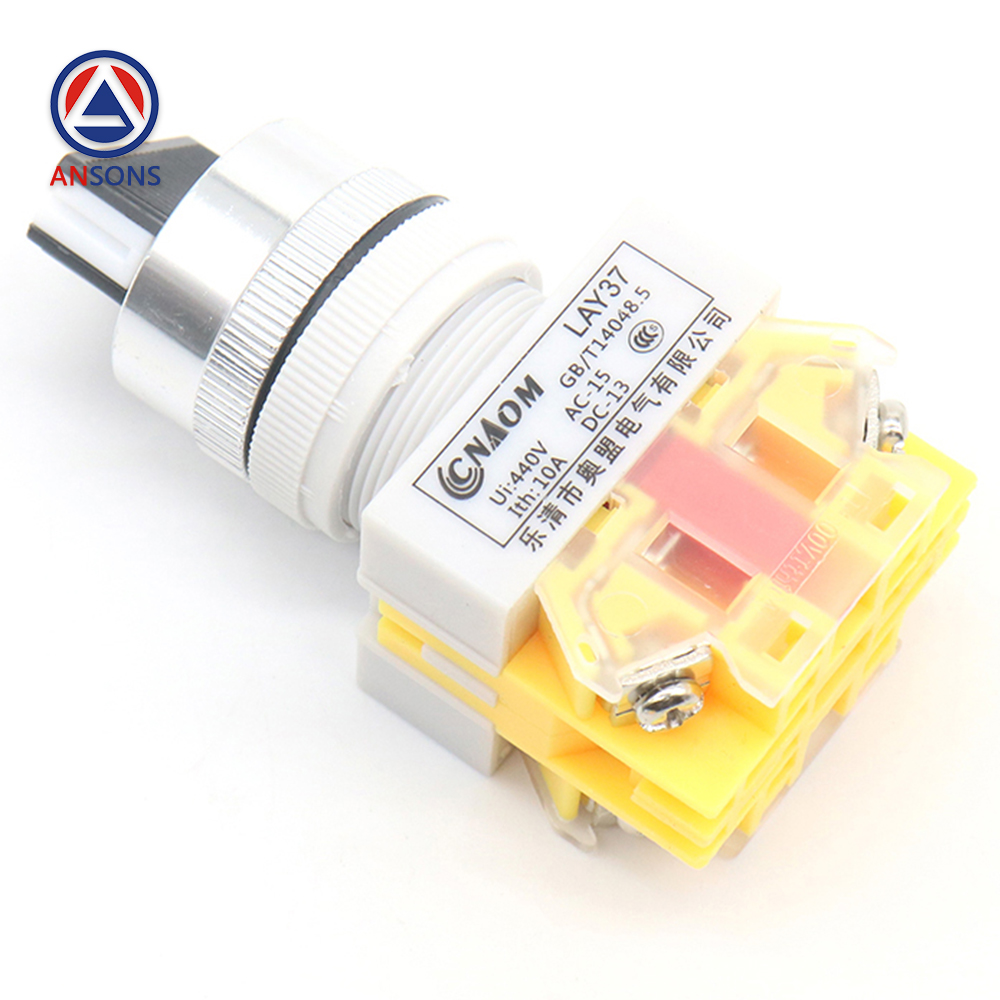 Elevator Car Roof Emergency Stop Safety Button Switch LAY37 PBC Machine Room Slow Car Ansons Lift Spare Parts