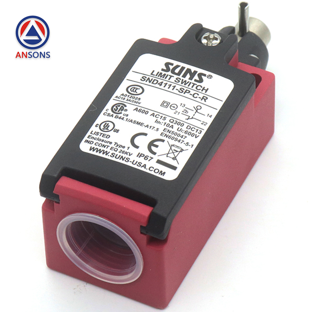 Hitachi Elevator Speed Limiter Tension Wheel Switch SND4111-SP-C-R ZR236 TR236 Ansons Lift Spare Parts
