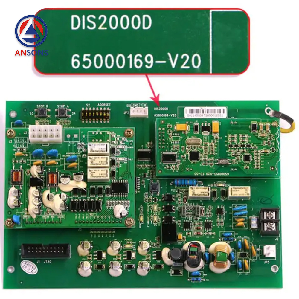 Hitachi Elevator Car Roof Intercom Terminal PCB Board DIS2000D DIS2000D-4L DIS1000D-5-E V31 V32 2/A Ansons Lift Spare Parts