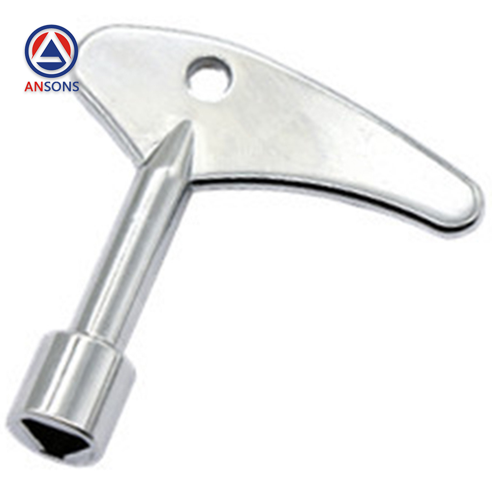 Various Elevaor Triangular Key Door Lift Triangle Key General Ansons Lift Spare Parts