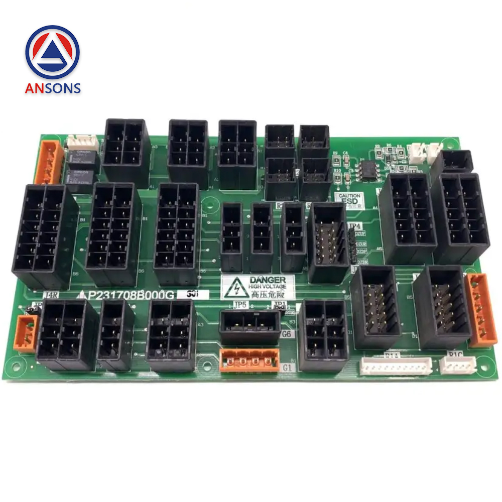 Mitsubishi Elevator Door Machine Interface PCB Board P231708B000G01 P231708B000G03 P231708B000G04 P231708B000G14 Ansons Lift Spare Parts
