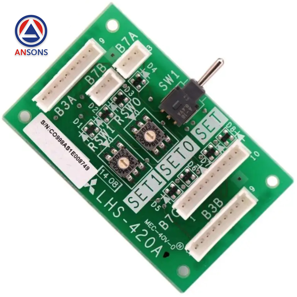 Mitsubishi Elevator Button Conversion PCB Board LHS-420A Ansons Lift Spare Parts