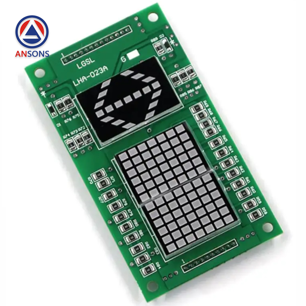 Mitsubishi Elevator Car Display PCB Board LC130B101-A LHA-023A P235710B000G02 Ansons Lift Spare Parts