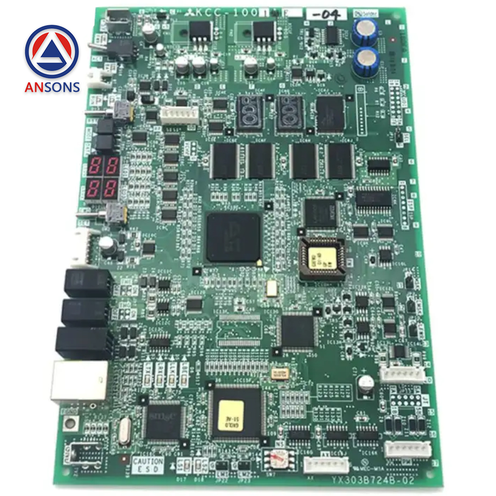 Mitsubishi Elevator Group Control Main PCB Board Mainboard KCC-1001A KCC-1001C KCC-1001D KCC-1001E Ansons Lift Spare Parts