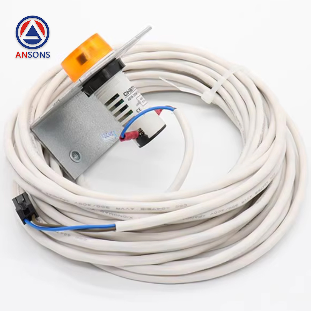 Mitsubishi Elevator Car Bottom Buzzer Component Sound And Light Alarm YX202B062GS01 Ansons Lift Spare Parts