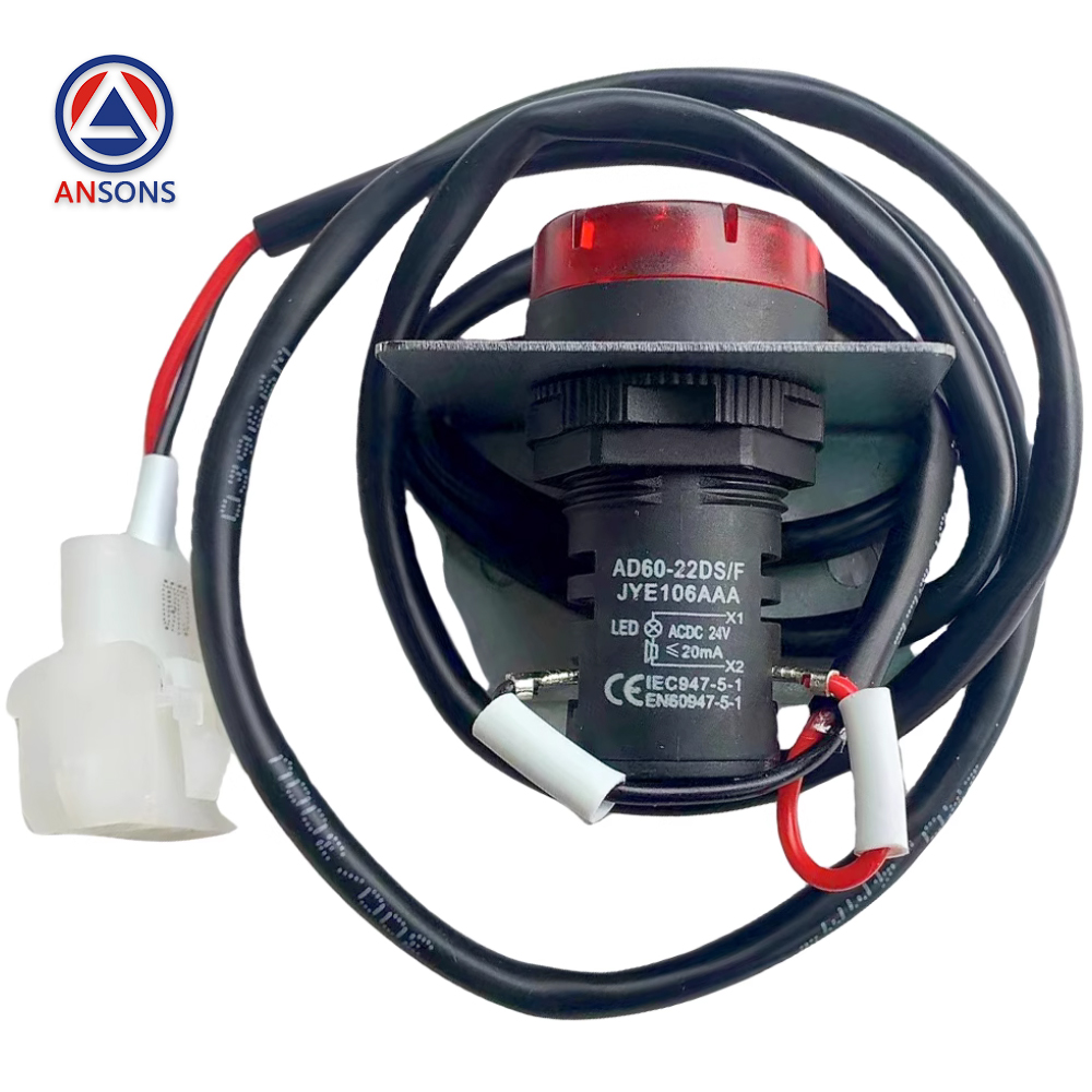 XIOLIFT Elevator Sound And Light Alarm Car Roof Bottom Buzzer AD60-22DSF DC24V JYE106AAA Ansons Lift Spare Parts