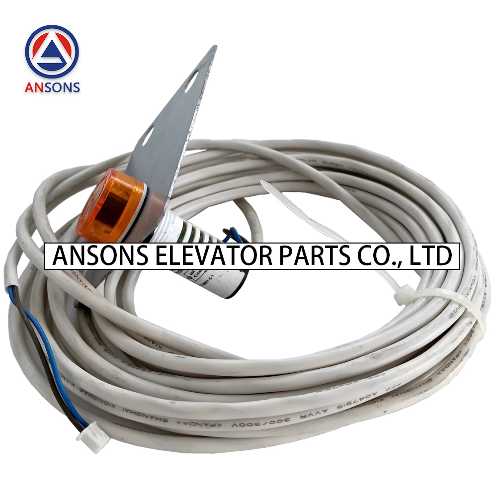 Mitsubishi Elevator Car Bottom Buzzer Component Sound And Light Alarm P231023C142G12/02 Ansons Lift Spare Parts