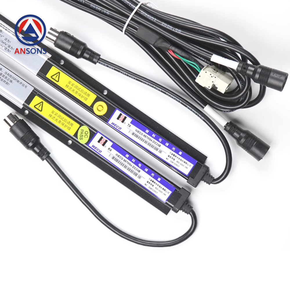 WECO For OTIS Elevator Light Curtain WECO-957M84-DC24B HAA24590K1 DAA24591E6 Door Sensor Photocell Ansons Lift Spare Parts