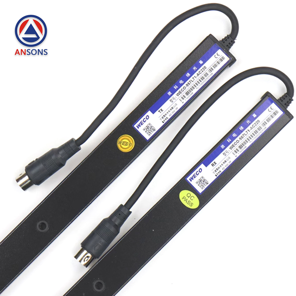 WECO Elevator Door Sensor 957L71-AC220 Light Curtain Photocell Passenger Cargo Lift Infrared Sensor Ansons Lift Spare Parts