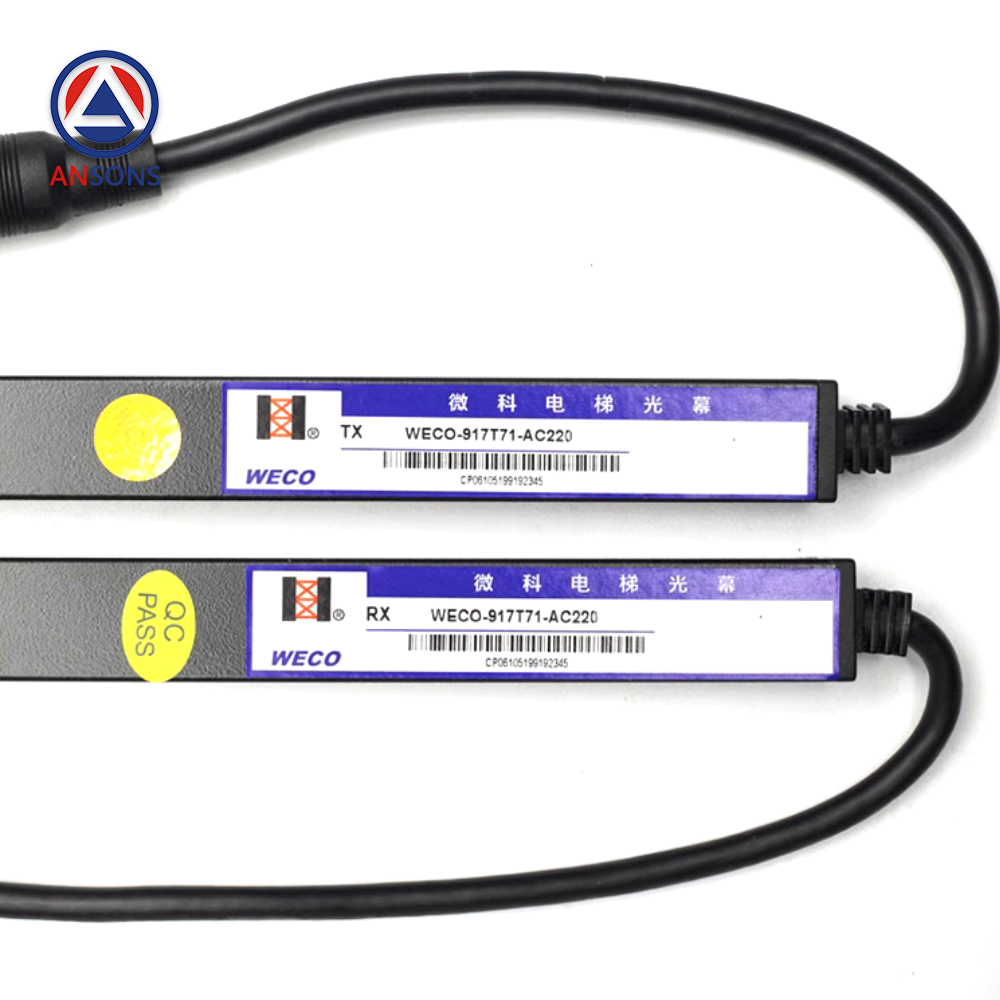 WECO Elevator Door Sensor WECO-917T71-AC220 Light Curtain Photocell Passenger Cargo Lift HIGH BEAM Ansons Lift Spare Parts