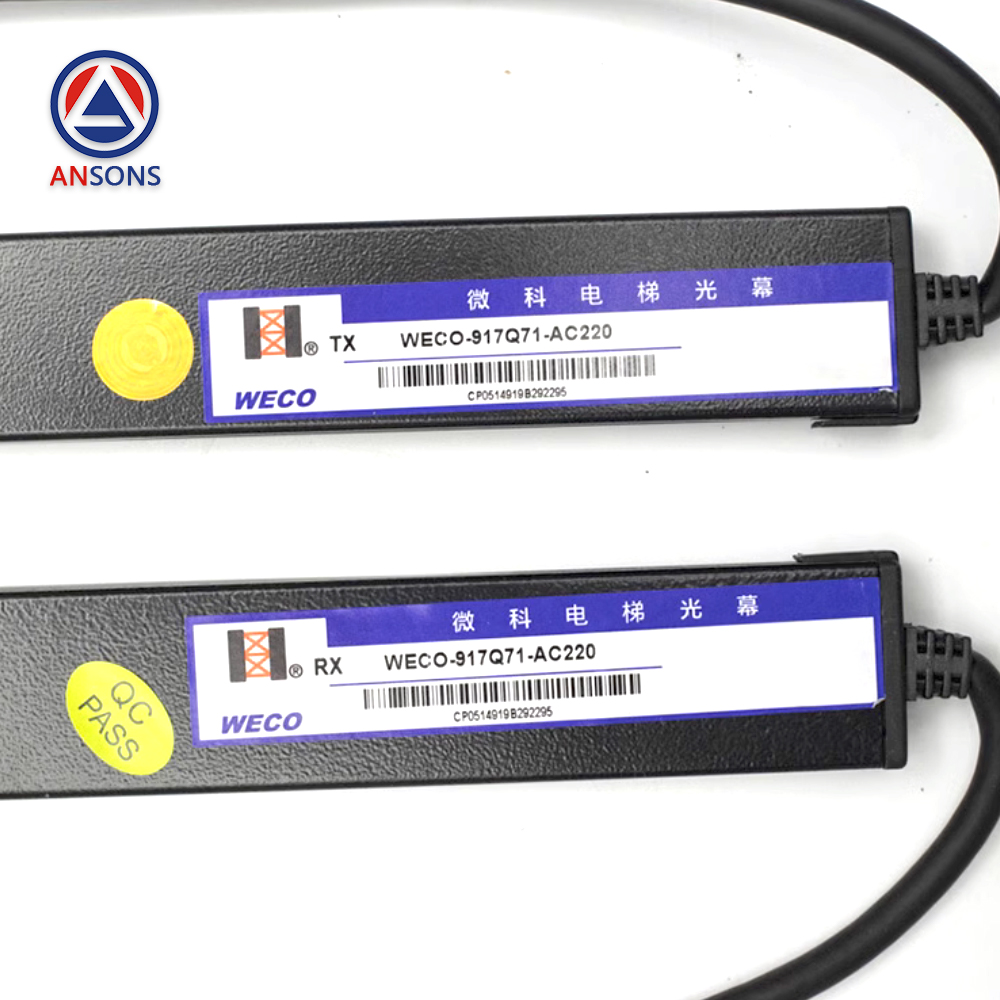 WECO Elevator Photocell WECO-917Q71-AC220 Light Curtain Door Sensor General 128 Beams UNIVERSAL Ansons Lift Spare Parts