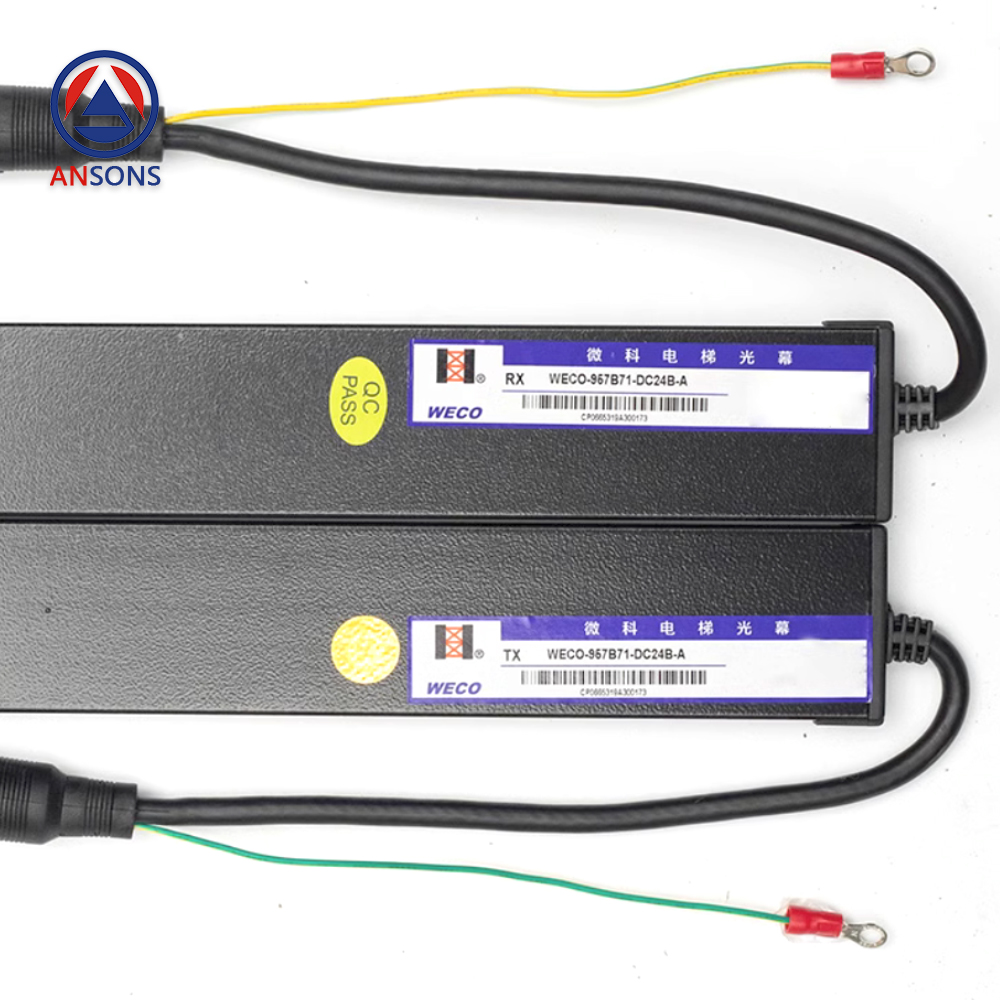 WECO For THYSSEN Elevator Light Curtain WECO-957B71-DC24B WECO-957B71-DC24BT 957B74-A Photocell Door Sensor Ansons Lift Spare Parts