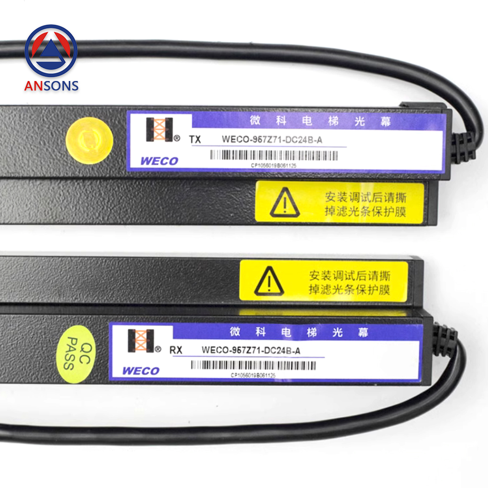 WECO For Hitachi Elevator Light Curtain WECO-957Z71-DC24B-A Photocell Door Sensor 2-In-1 Ansons Lift Spare Parts