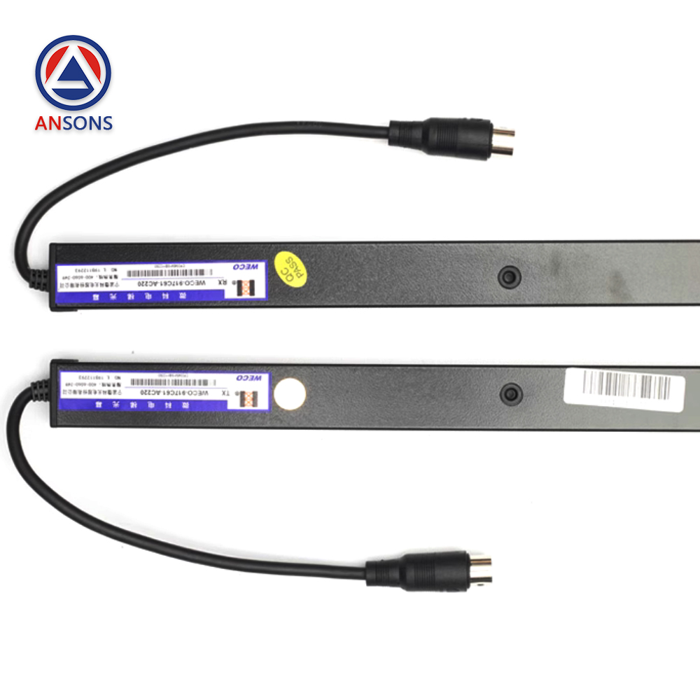 WECO Elevator Light Curtain WECO-917C61-AC220 WECO-917C71-AC220 Photocell Infrared Door Sensor passenger Cargo Lift Ansons Lift Spare Parts