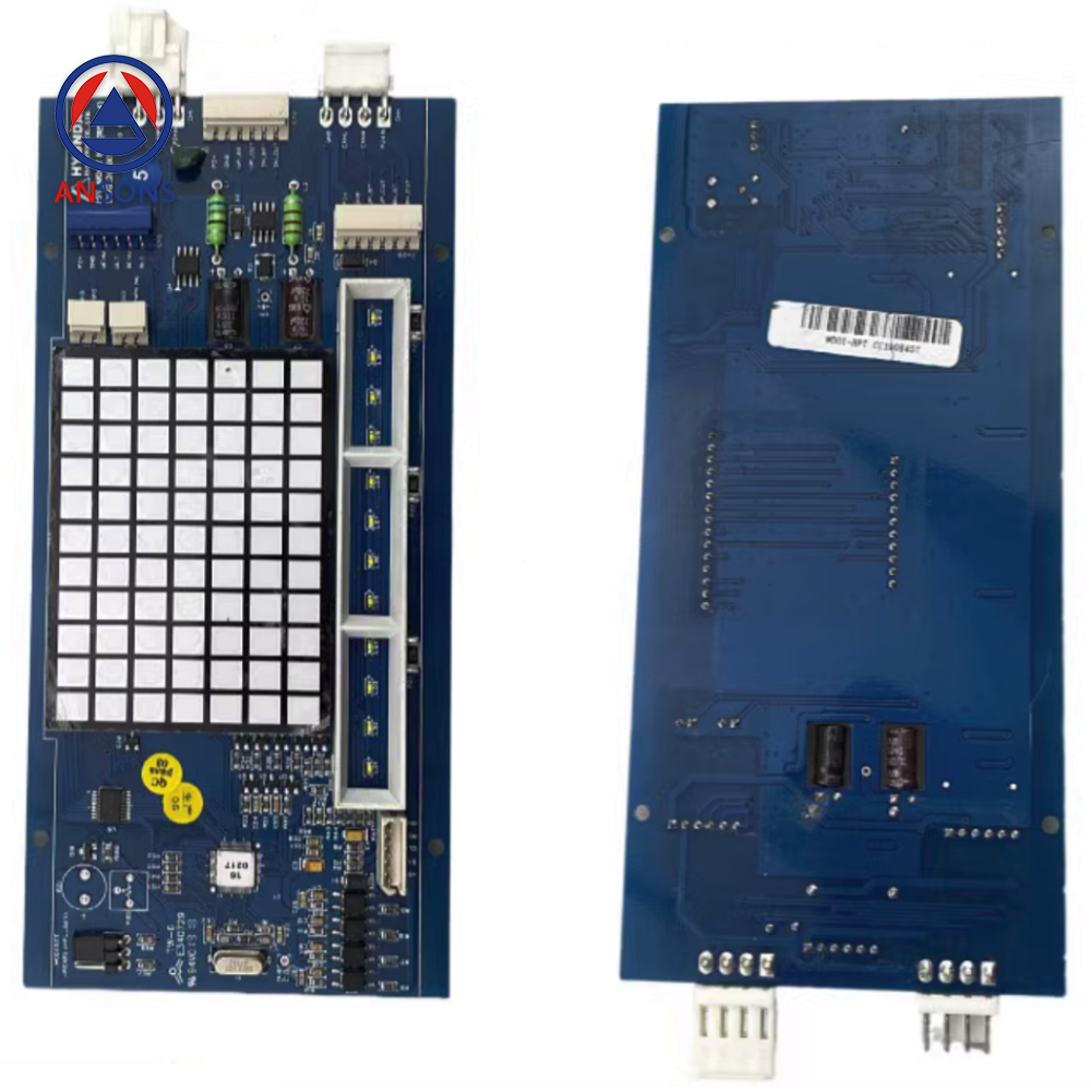 Hyundai Elevator Horizontal COP Box WDOT-HPI/HPI_WDOT B D (ERV2.4) Display PCB Board Ansons Lift Spare Parts