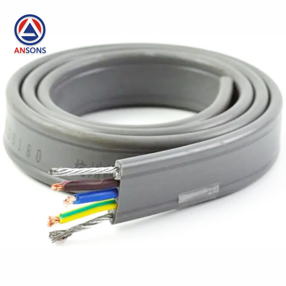 Ansons Elevator Flat Cable TVVB 16 core 0.75 mm TVVBSG 22x0.75+7x0.5+2x0.75mm² Traveling Cable Ansons Lift Spare Parts