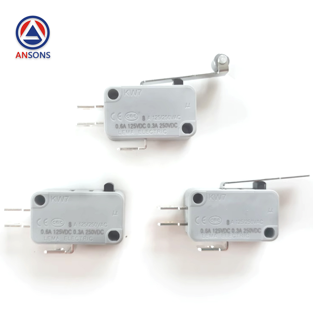 Fujitec Elevator Microswitch KW7 KW7-0 KW7-1 KW7-2 BK Contact Point Host Holding Brake Switch Detection Ansons Lift Spare Parts
