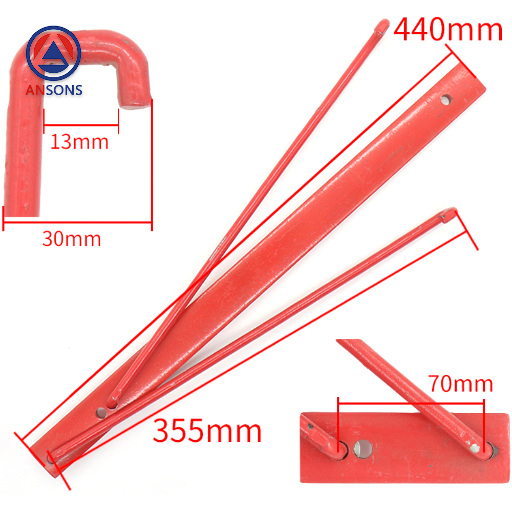 Ansons Elevator Host Brake Release Wrench Traction Machine Holding Brake Handle Device Wheel Wrench Ansons Lift Spare Parts