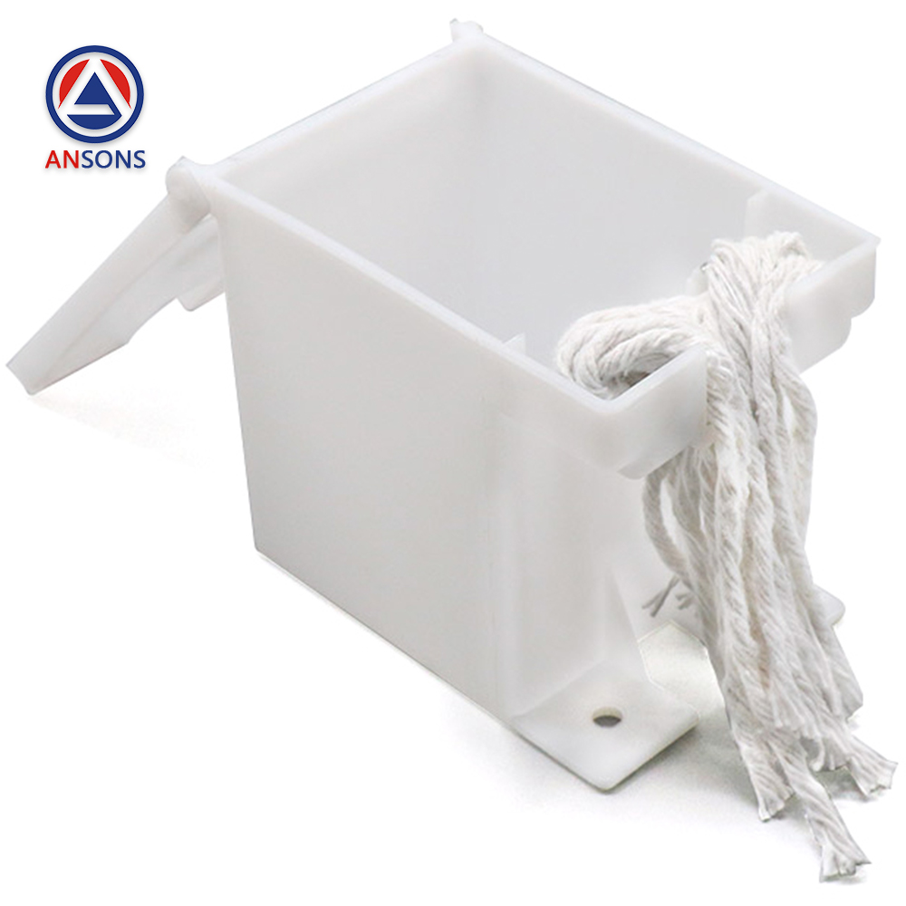 Mitsubishi Elevator Oil Cup RL-83 With Bottom Screw Hole Square Oil Box Can Ansons Lift Spare Parts