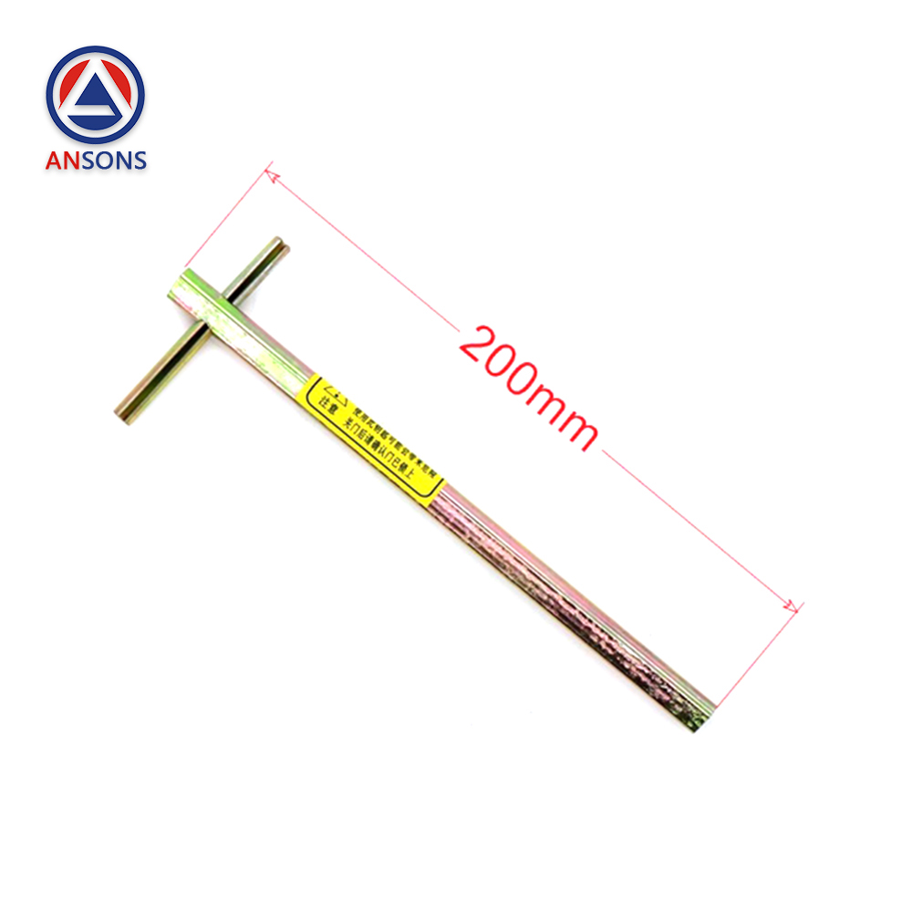 Elevator Triangular Key 100mm 200mm 300mm Door Lift Triangle Key For KONE OTIS Mitsubishi Hitachi Thyssen Ansons Lift Spare Parts