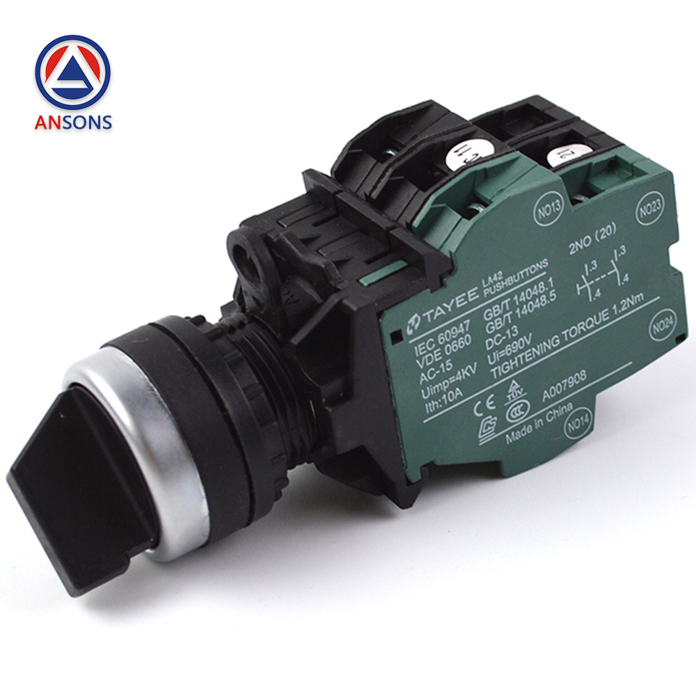 XIZI OTIS Elevator Maintenance Button LA42 Control Cabinet Transfer Switch Ansons Lift Spare Parts