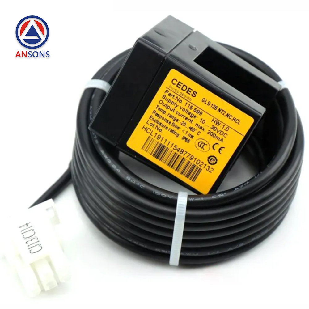 CEDES For OTIS Elevator Leveling Sensor GLS 126 NT.NC.HCL Photoelectric Switch Ansons Lift Spare Parts