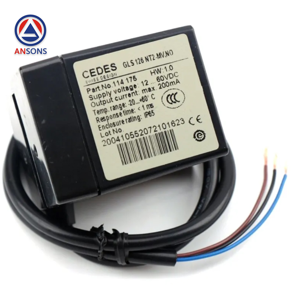 CEDES Elevator Leveling Sensor Photoelectric Switch GLS 126 NT2.MV,NC GLS 126 NT2.MV,NO Ansons Lift Spare Parts