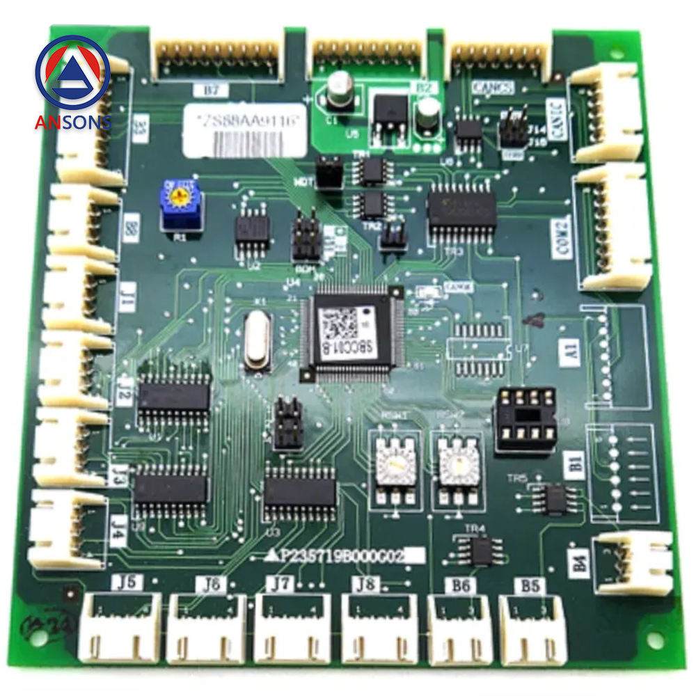Mitsubishi Elevator Command PCB Board P235719B000G01 P235719B000G02 P235719B000G03 P235719B000G11 Ansons Lift Spare Parts