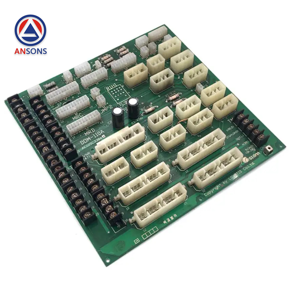 SIGMA Elevator Interface PCB Board DOM-110A DOM-130A AEG007C628A Ansons Lift Spare Parts