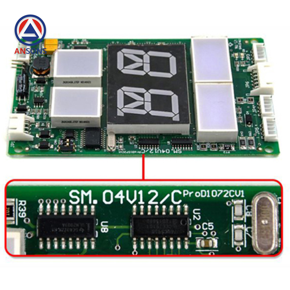 SIGMA Elevator LOP Display PCB HOP Board SM.04V12/C Ansons Lift Spare Parts