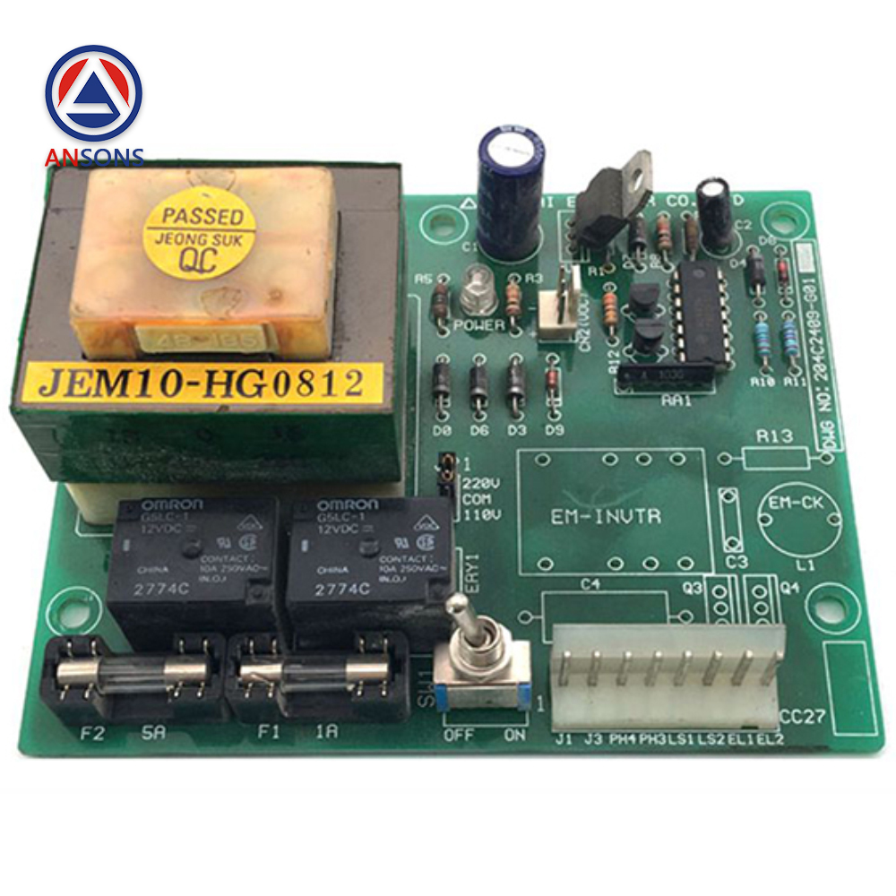 Hyundai Elevator Power PCB Board EM-INVTR 204C2409-G01 Ansons Lift Spare Parts
