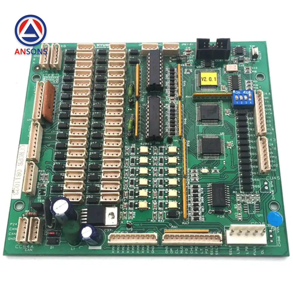 Hyundai Elevator Car Communication PCB Board OPB-3 204C2360 H22 For STVF5 STVF7 Ansons Lift Spare Parts
