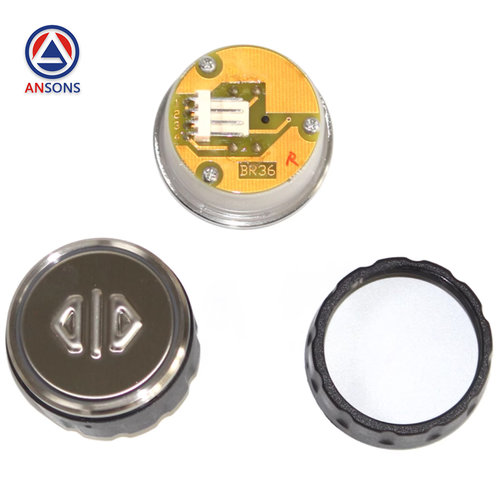 XIZI OTIS Elevator Button COP Round Push Buttons BR36A(B) Ansons Lift Spare Parts