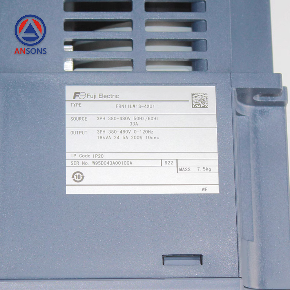 FUJI For XIZI OTIS Elevator Inverter Drive FRN11LM1S-4XO1 11KW Ansons Lift Spare Parts