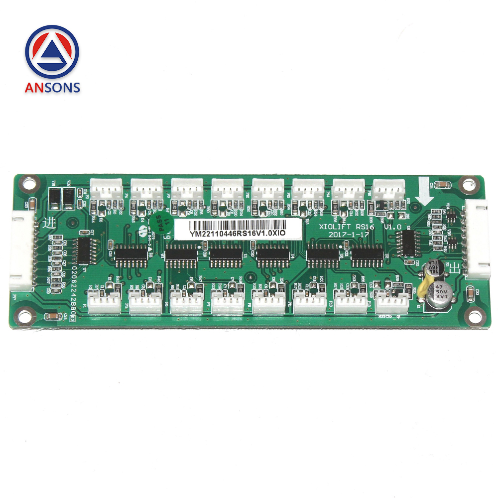 XIZI OTIS Elevator Car Communication PCB Board Wire 10 Core 11 Hole RS8 RS16 V1.0 Ansons Lift Spare Parts