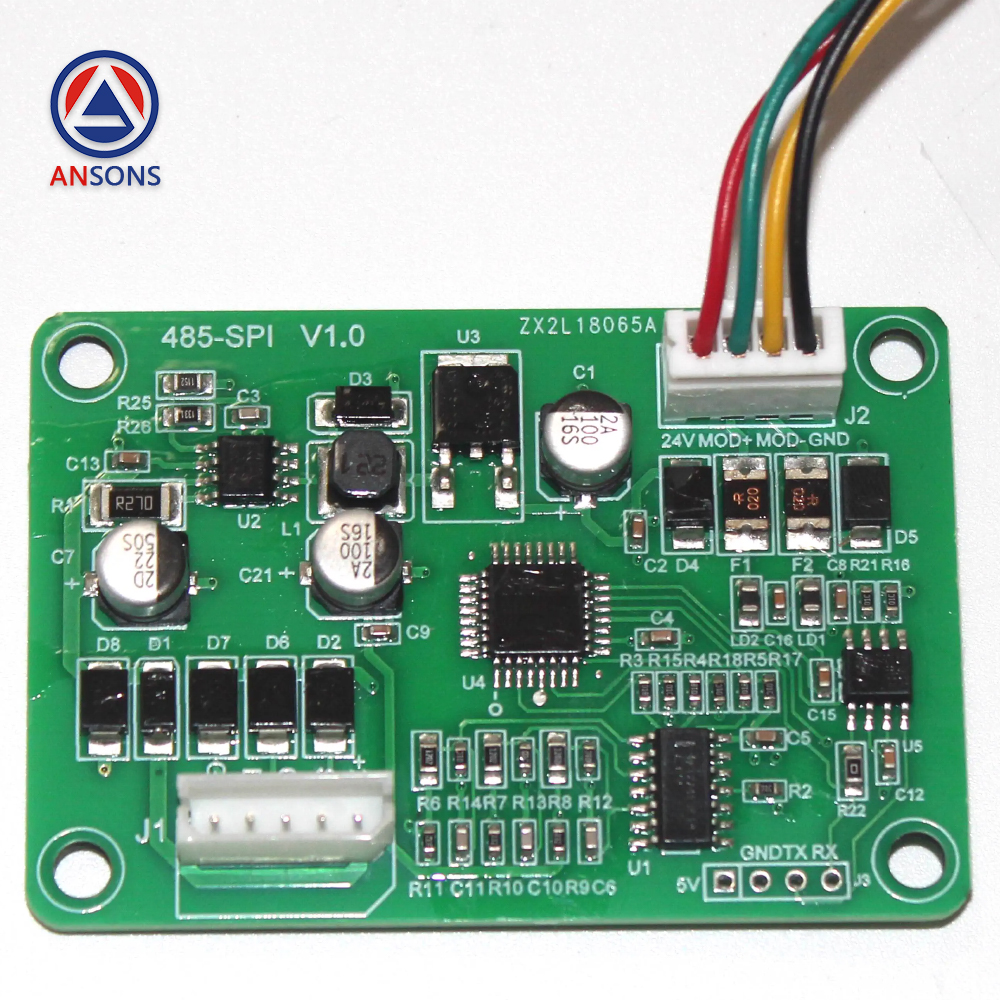 KONE Elevator LCD PCB Multimedia Liquid Crystal Display Board SFTC-CCB-T7-TPJ 7.0 Inch Ansons Lift Spare Parts