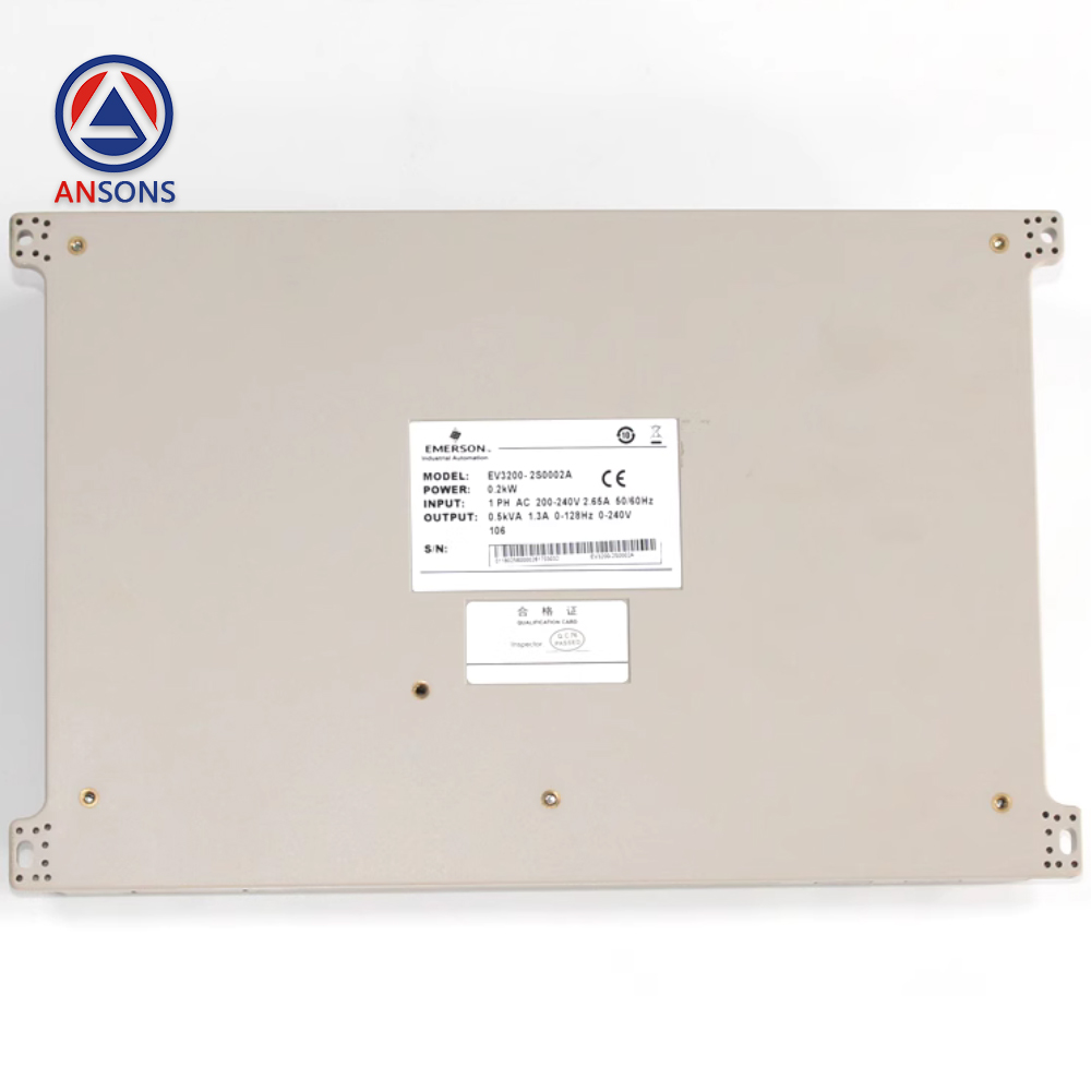 EMERSON Elevator Door Inverter Drive Controller EV3200-2S0002A 0.2KW Ansons Lift Spare Parts