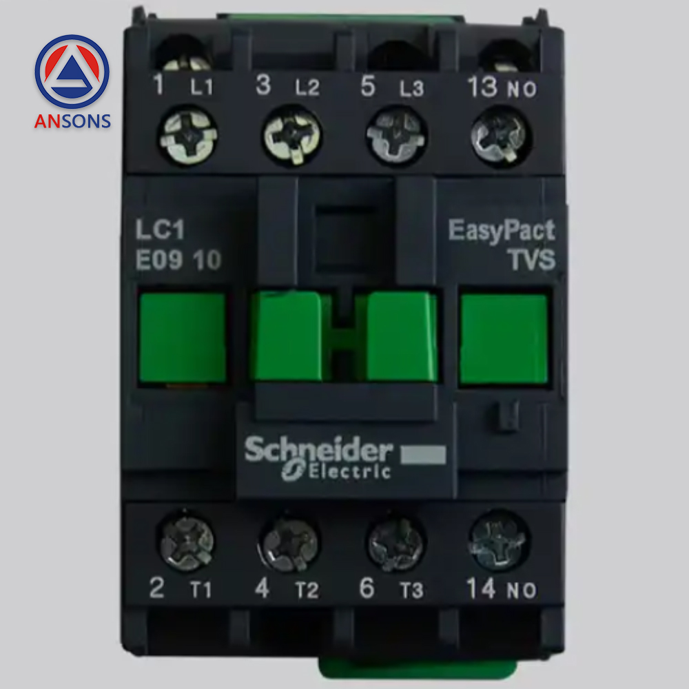 Schneider Elevator Contactor LC1E0910M5N LC1E0910Q5N LC1E0910F5N 110V 220V 380V Ansons Lift Spare Parts