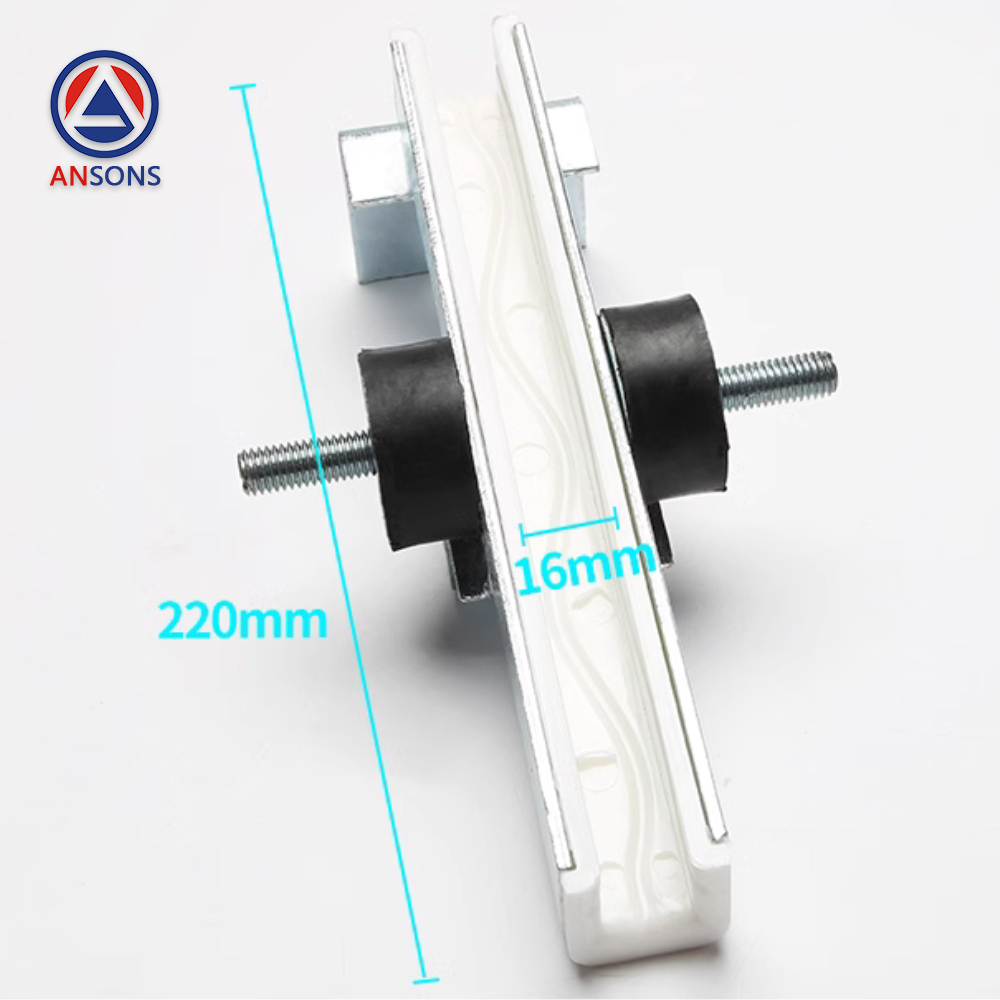 ANSONS For OTIS YONGDA Thyssen Elevator Guide Shoe 220*10 220*16 MM B22 DX1B DX1C Ansons Lift Spare Parts