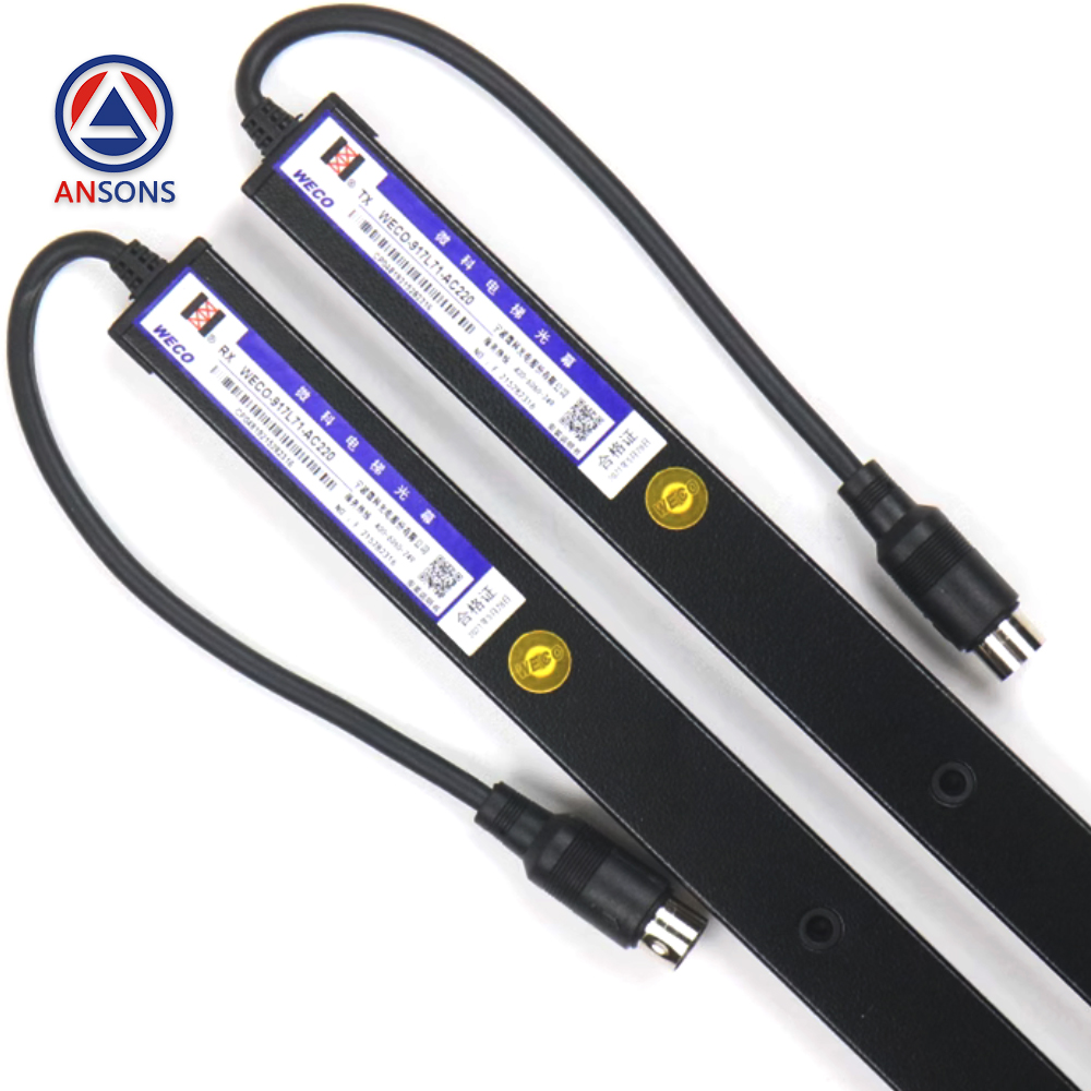 WECO Elevator Light Curtain WECO- 917L71-AC220 UNIVERSAL Photocell Infrared Door Sensor General Ansons Lift Spare Parts