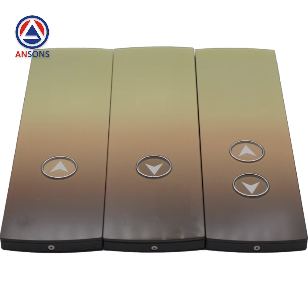 OTIS Elevator COP Box HBP22 Display PCB Board Touch Screen Mechanical Button Black Gold Green Gray Ansons Lift Spare Parts