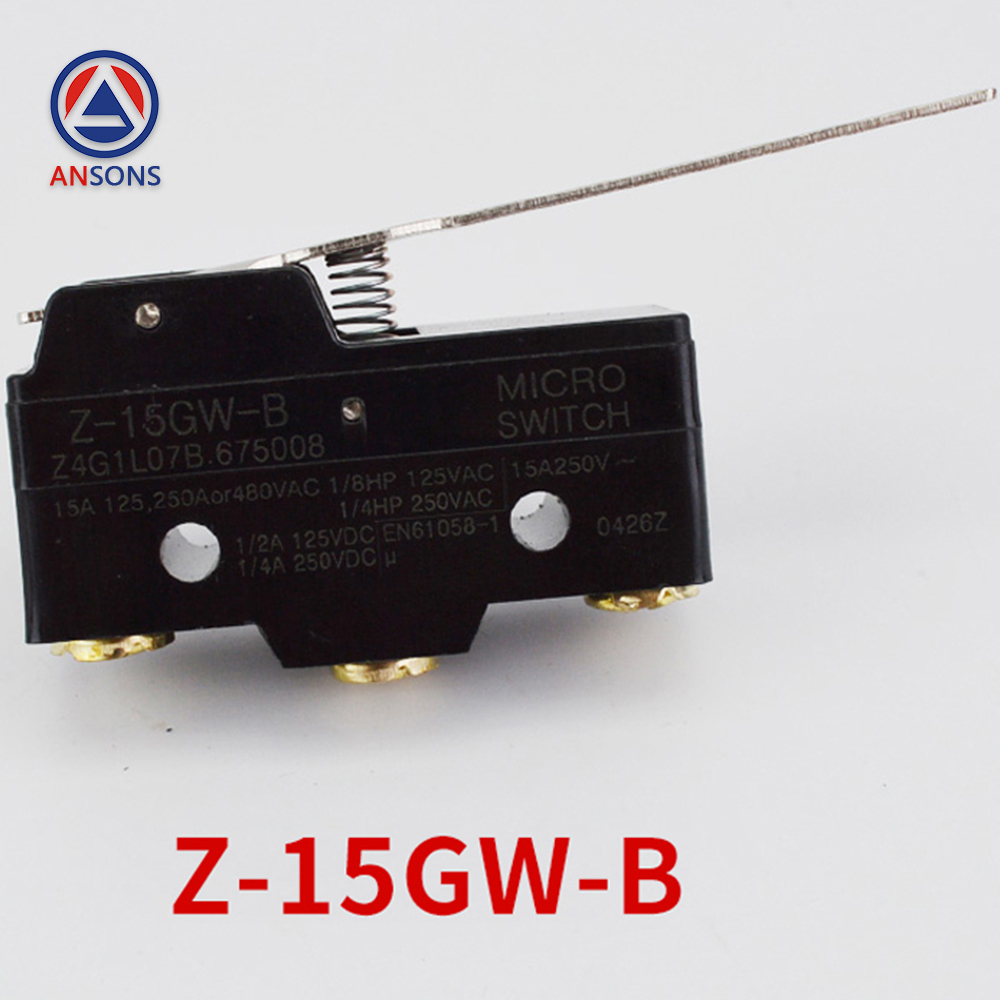 Hitachi Elevator Micro Switch Z-15GD-B 15GQ22-B 15GW-B Holding Brake Safety Contact Plate Overload Ansons Lift Spare Parts