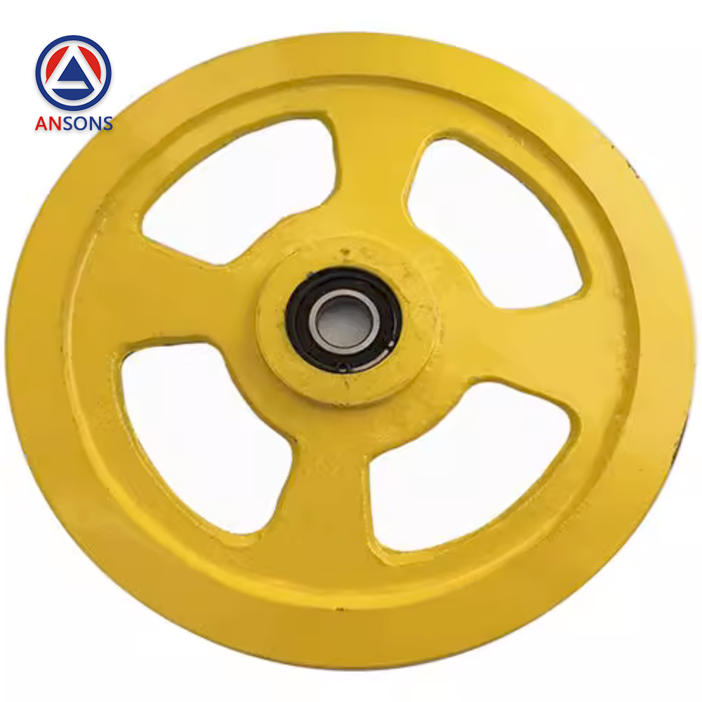 Fujitec For Thyssen KONE Elevator Tension Pulley Wheel 250*20*6201 250*20*6003 MM Speed Limiter Device Ansons Lift Spare Parts