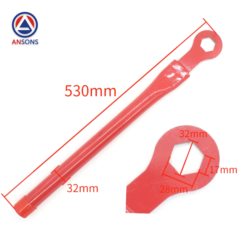 Ansons Elevator Host Brake Release Wrench Traction Machine Holding Brake Handle Device Wheel Wrench Ansons Lift Spare Parts