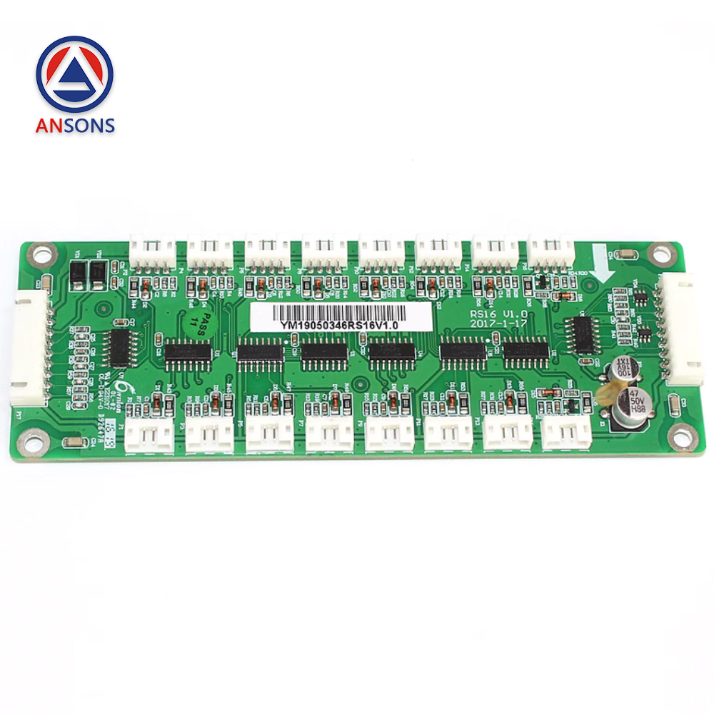 XIZI OTIS Elevator Car Communication PCB Board Wire 10 Core 11 Hole RS8 RS16 V1.0 Ansons Lift Spare Parts